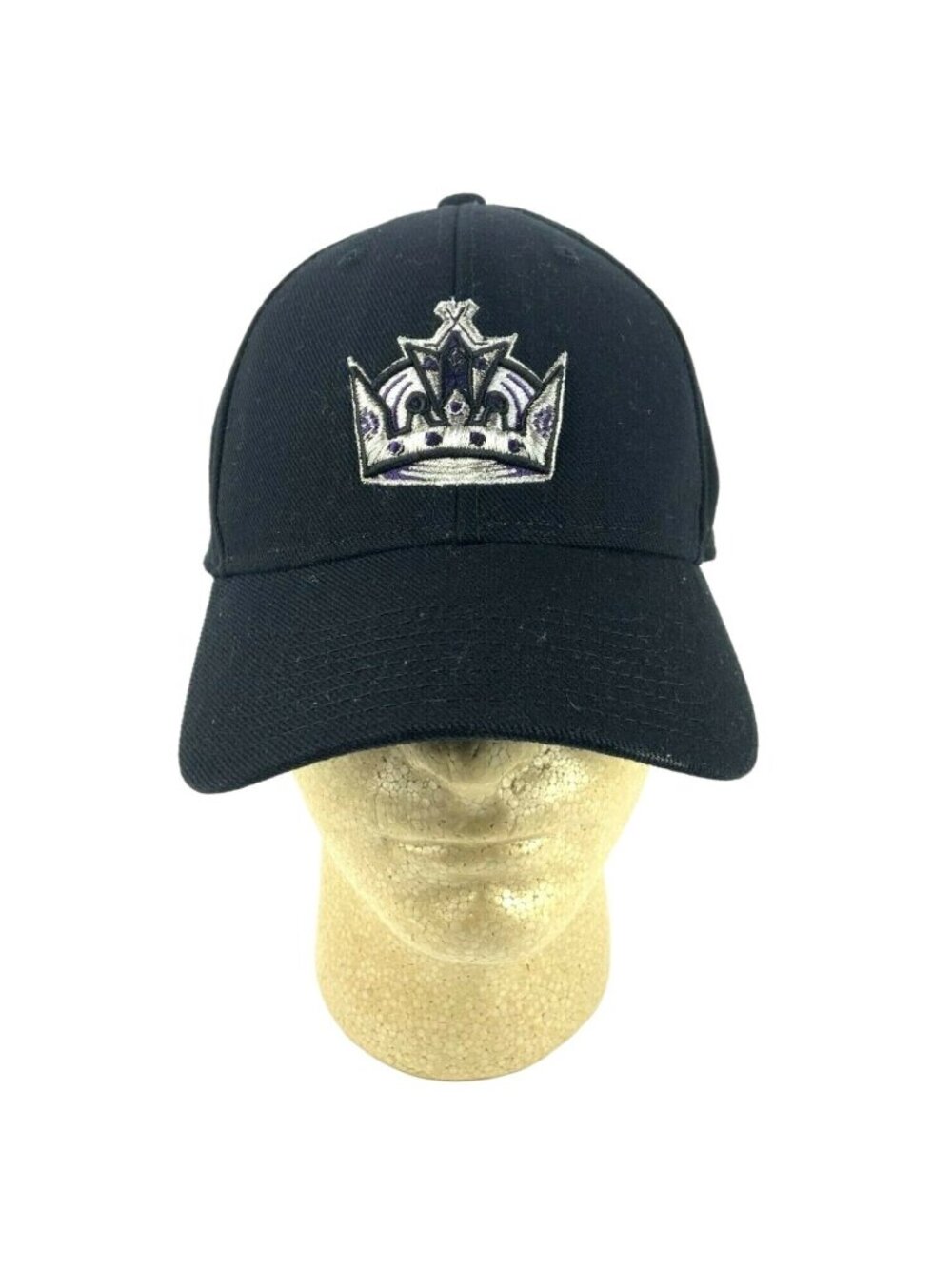 Los Angeles Kings NHL Hat Cap Black Reebok Hardwick #3 Adjustable Embroidered